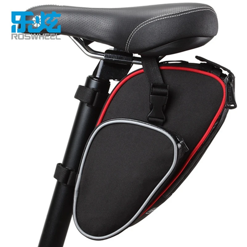 Bicycle Saddle Bag Bike Seat Post Storage Tail Pouch Cycling MTB Road