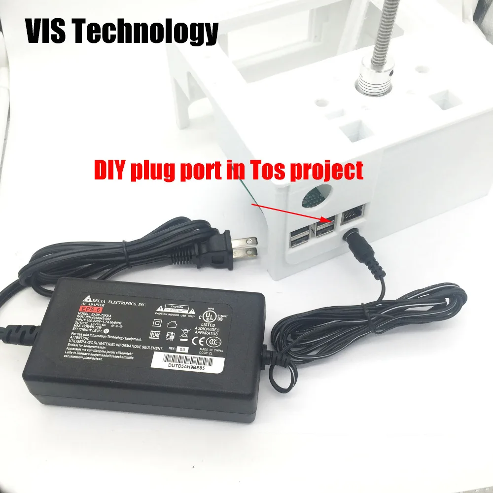 12V6A AC 100 в 240 адаптер преобразователя DC 12 В 6A 72 Вт источник питания 5 мм x 2 + гнездо