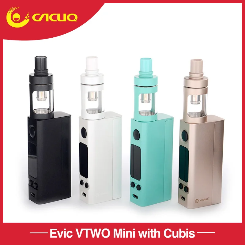 Original Joyetech Evic VTwo Mini Kit With Cubis Atomizer 75w Temperature Control mod Firmware Upgradable electronic cigarette