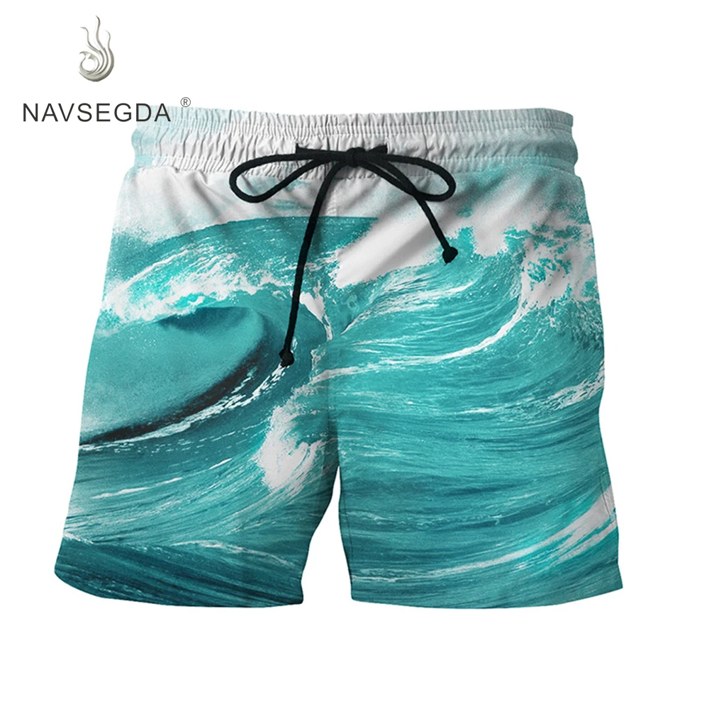 

NAVSEGDA 2019 beach men shorts swimming bermuda masculina surf board shorts sports beach pants homme quick dry for men
