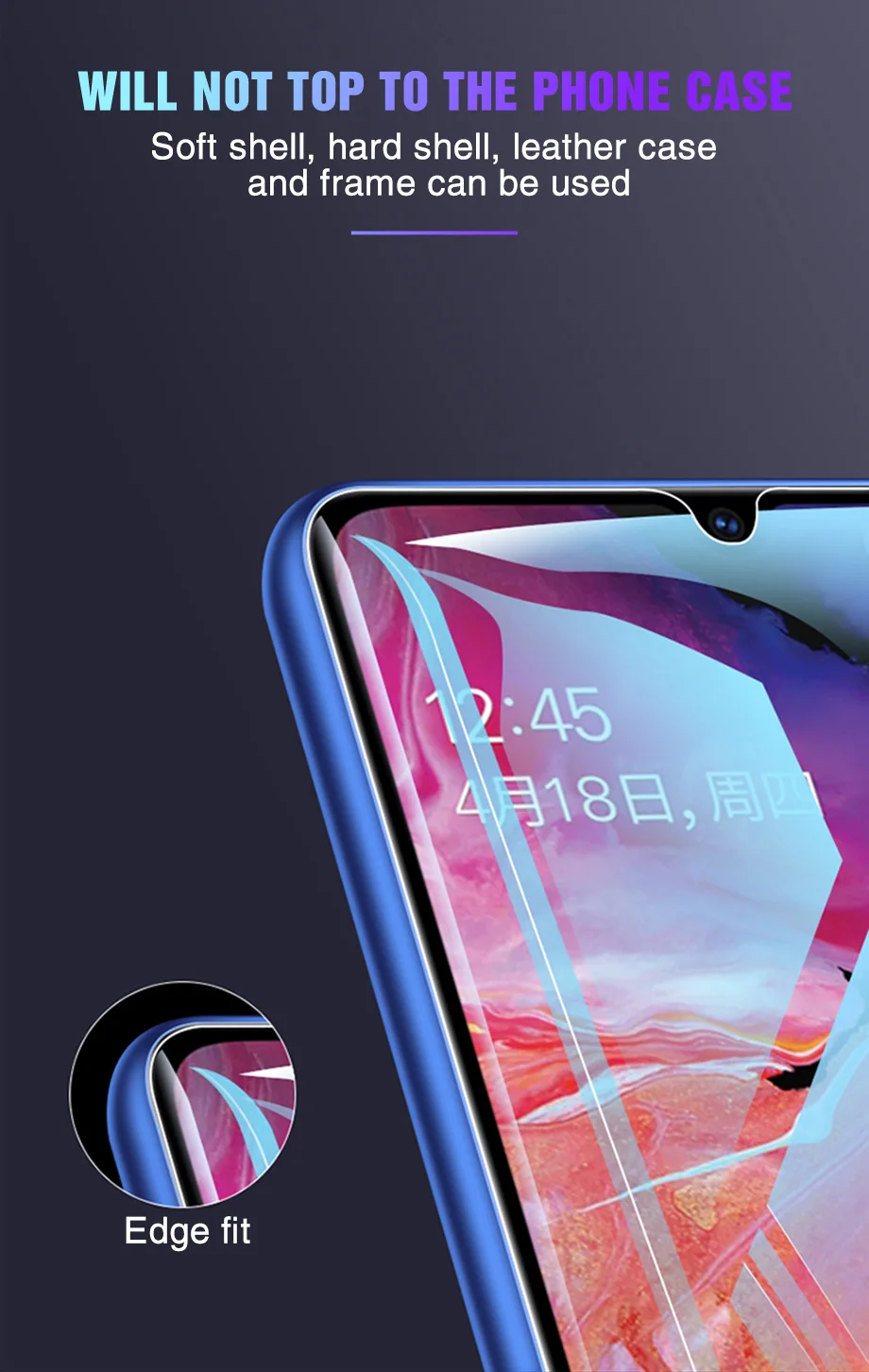 9D закаленное стекло для samsung Galaxy A50 A30 A20 A60 A70 A80 A90 A10 Защитная пленка для экрана samsung M10 M20 M30