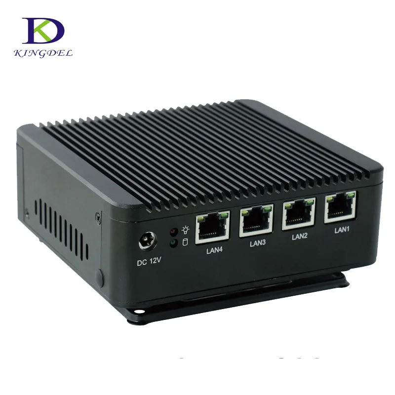 4 LAN Quad core font b Mini b font font b PC b font with DDR3