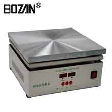 BOZAN Температура регулирования Алюминий подложки нагревательного элемента цифровой Дисплей постоянной Температура подогрева платформы 3030
