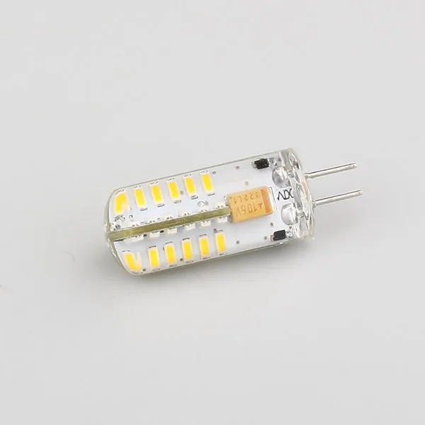 48 светодиодов 3014 SMD G4 Светодиодная лампа 3 Вт 12 В постоянного тока/12 переменного