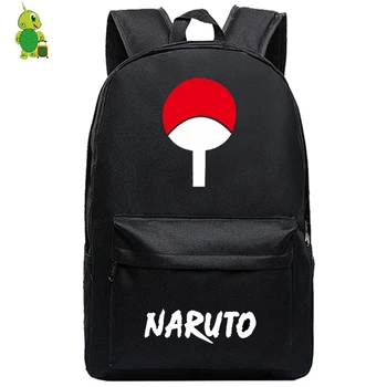 

Naruto Uchiha Sasuke Sharigan School Backpack for Teenage Girls Boys Laptop Backpack Children School Bags Cosplay Backpack