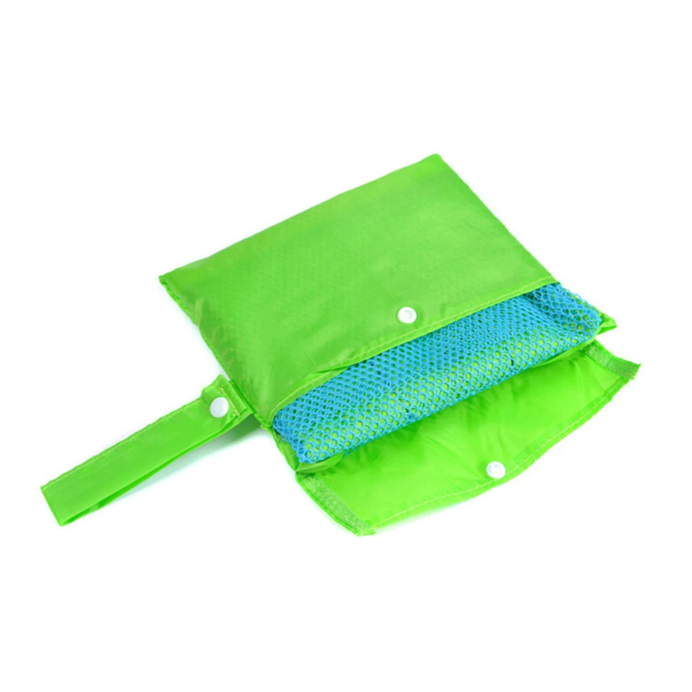 Very best Children Sand Protable Mesh Bag Kids Beach Toys Clothes Towel Bag Baby Toy Storage Sundries Bags Wo