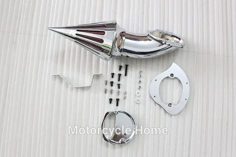 МОТОЦИКЛ хром шип воздухоочиститель наборы для Yamaha V Star 1100 Dragstar XVS Vstar1100 Dragstar1100