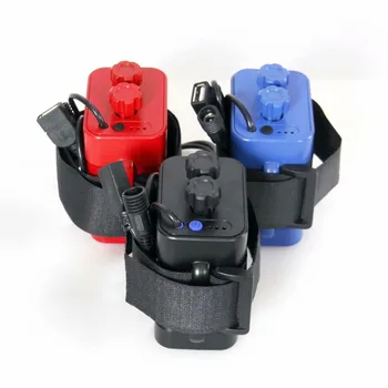 

6x18650 Waterproof Battery Pack Case Power Box DC Input/output 8.4V USB 5V Output For Bike Bicycle light Lamp And Mobile Phone