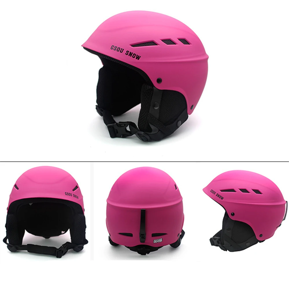 GSOU SNOW Kid Ski Helmet Breathable Ultralight Skiing Helmet for Children Snowboard Skateboard Winter Outdoor Sports Safety Hat