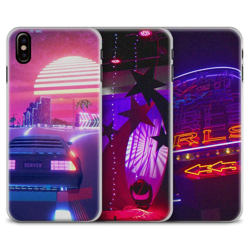Neon light Aesthetics Aesthetic Coque Phone Case Cover