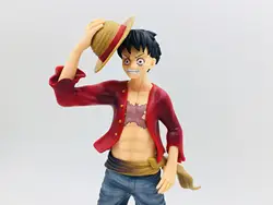 27 см японского аниме Рисунок one piece Луффи соломенная шляпа ver фигурку Коллекционная модель игрушки для мальчиков