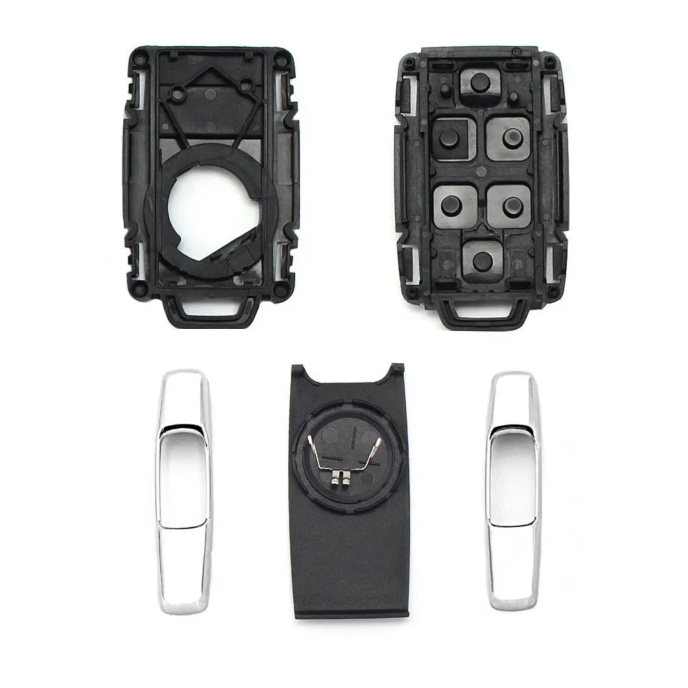 KEYECU 2x для Chevrolet Colorado Silverado 1500 2500 Suburban Tahoe GMC Canyon Sierra чехол пульта дистанционного