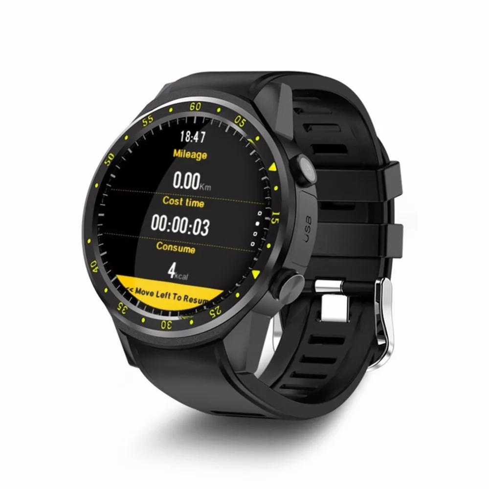 F1 Sport Smart Watch With GPS Camera Bluetooth SIM Card Wristband for Android IOS For Men Women Outdoor Gift Heart Rate Monitor