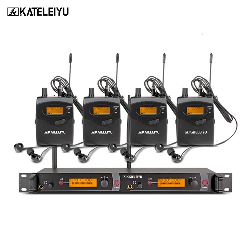 Wireless in ear Monitor profession System 4 ear