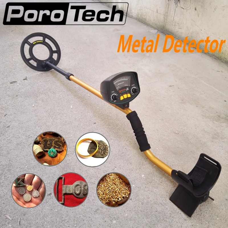 Professional Underground Metal Detector MD3009II Sensitive Ground metal