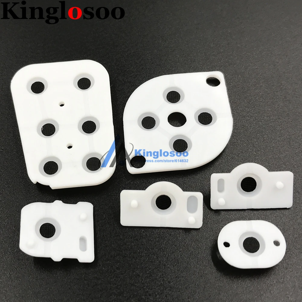 

Replacement parts for Nintendo 64 N64 Controller Rubber pad Conductive Silicone buttons