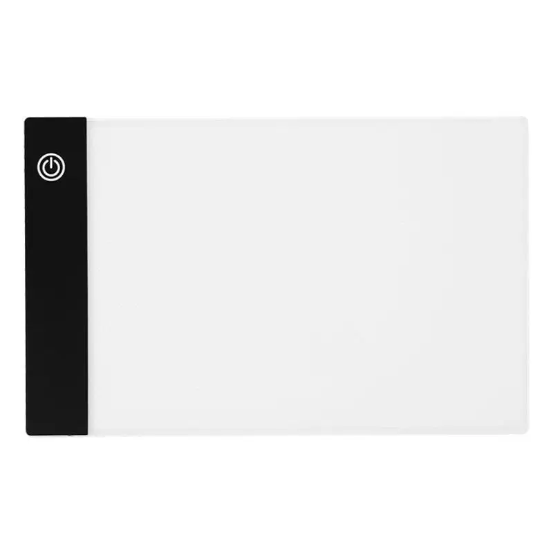 Цифровая А5 копировальная доска графический планшет для рисования вывеска дисплей Панель светящийся трафарет Графический художник тонкая художественная доска для рисования - Цвет: US plug