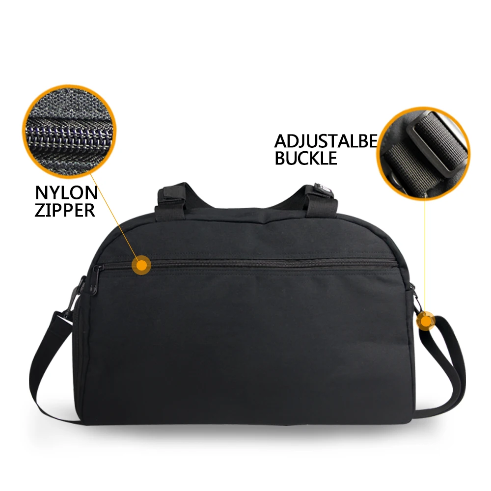 Travel Duffels Lovely Smile Cats Duffle Bag Luggage Sports Gym for Women /& Men