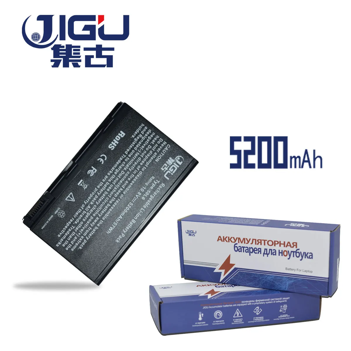 JIGU 6 ячеек BATBL50L6 BATCL50L6 BATBL50L4 BATBL50L6H ноутбук Батарея для ноутбука ACER Aspire 3100 3690 5100 5110 5610 5630 5680