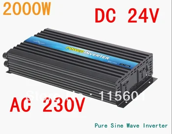 

Maili brand Factory sales DC24V TO AC230V Pure Sine Wave Power Inverter,2000W/2KW solar/wind off-grid CE&RoHS Approved