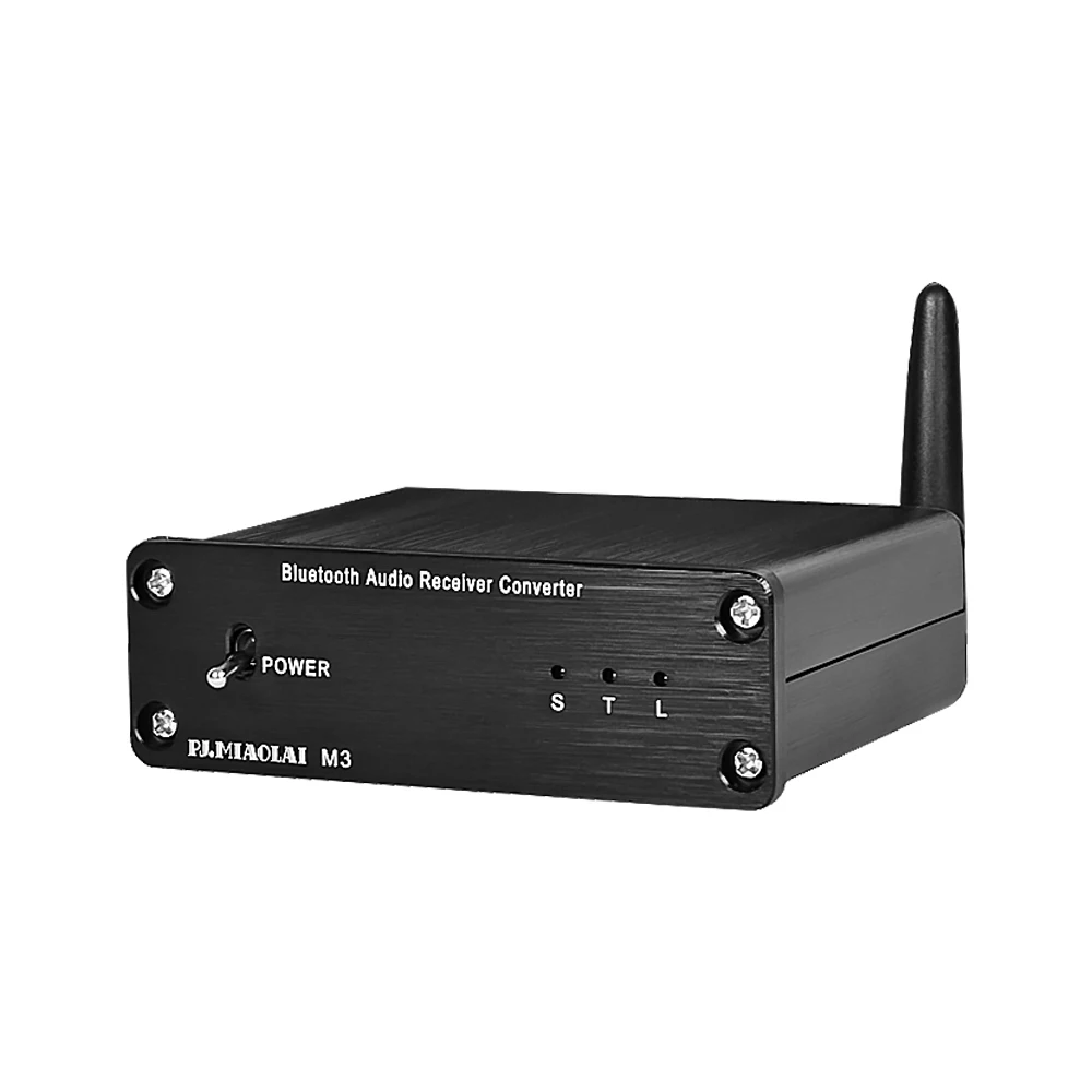 PJ.MIAOLAI M3 Fever HIFI Bluetooth 5 0 адаптер аудио приемник волоконный коаксиальный