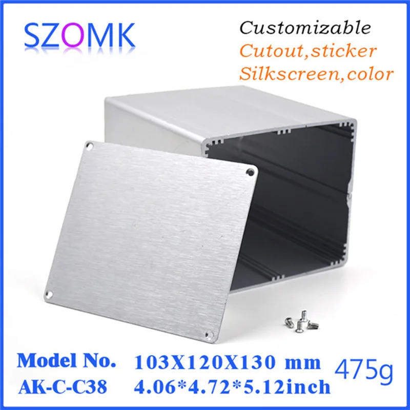 szomk aluminum box for electronic project aluminum extrusion case anodized aluminum enclosure case junction ox extruded aluminum project box  (4).jpg