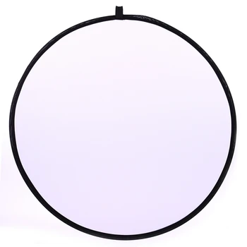 

43inch 110cm flash Translucent reflector Collapsible Light Round Photography Reflector for photo Studio Photo Disc CD15