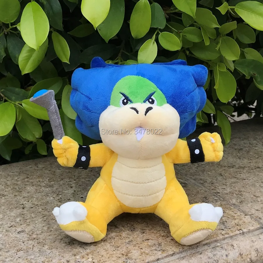 Супер Марио 3 Koopalings плюшевая игрушка Ludwig Koopa " Bowser Son чучела животное кукла