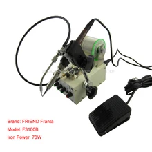 Автоматическая машина для подачи олова, паяльник с постоянной температурой Teclast Iron F3100B, многофункциональная паяльная машина для ног, 1 шт