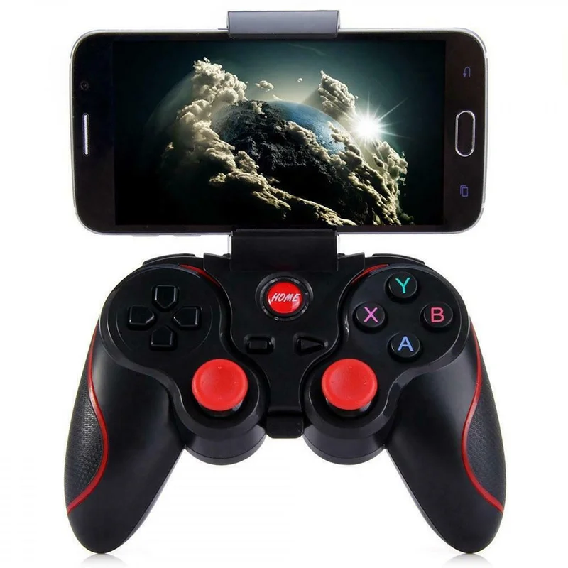 

T3 Bluetooth Wireless Gamepad S600 STB S3VR Game X3 S3 Controller Joystick For Android IOS Mobile Phones PC Game Control Handle