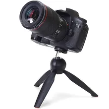 

Mini Phone Tripod Tabletop Smartphone Mount Clip Holder Stand Detachable Ballhead