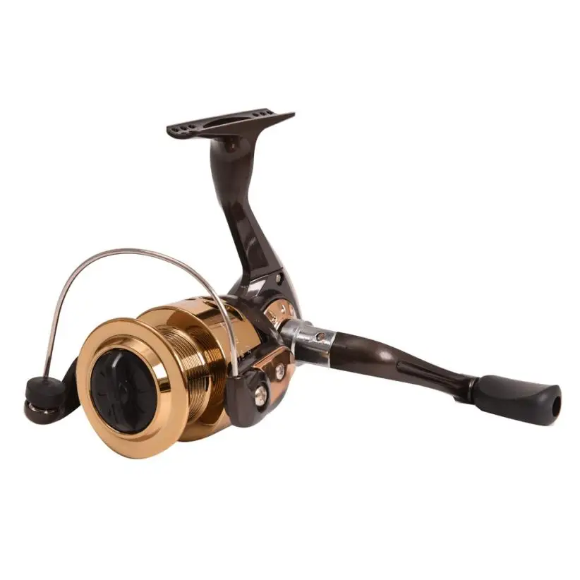 5.2 1 Spinning Fishing Reel Plastic Push button Folding Handle Metal