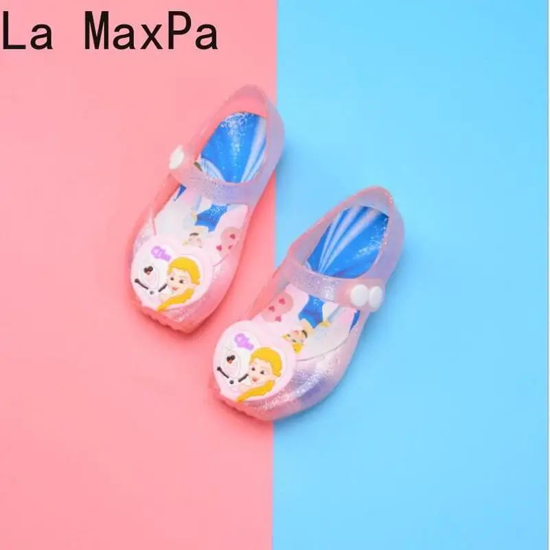 Детская обувь 2019 новое летнее платье для девочек сандалии с героями мультфильмов