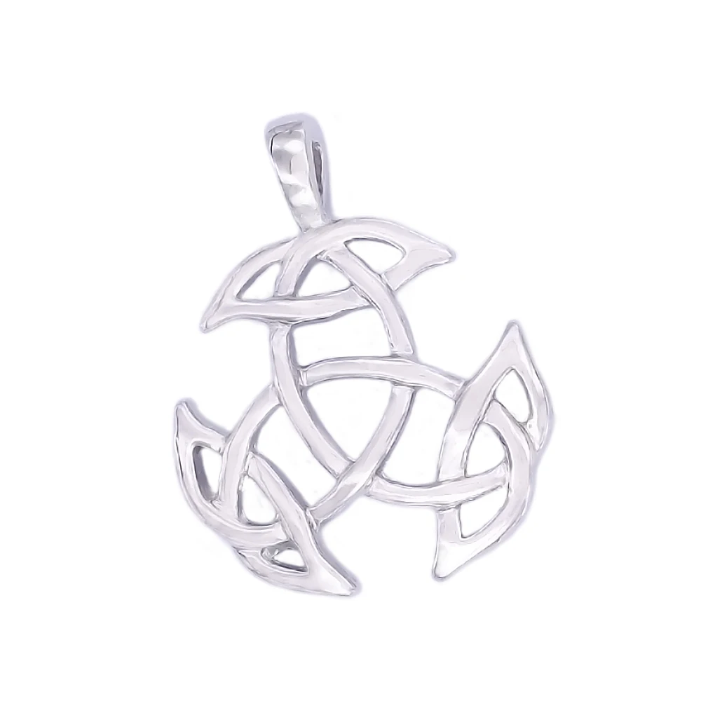 Сплав металла покрытого родием религиозных узел подвеска кельтская браслеты с