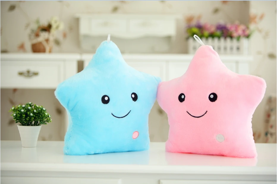 LED Light Up Plush Glow Lucky Star 