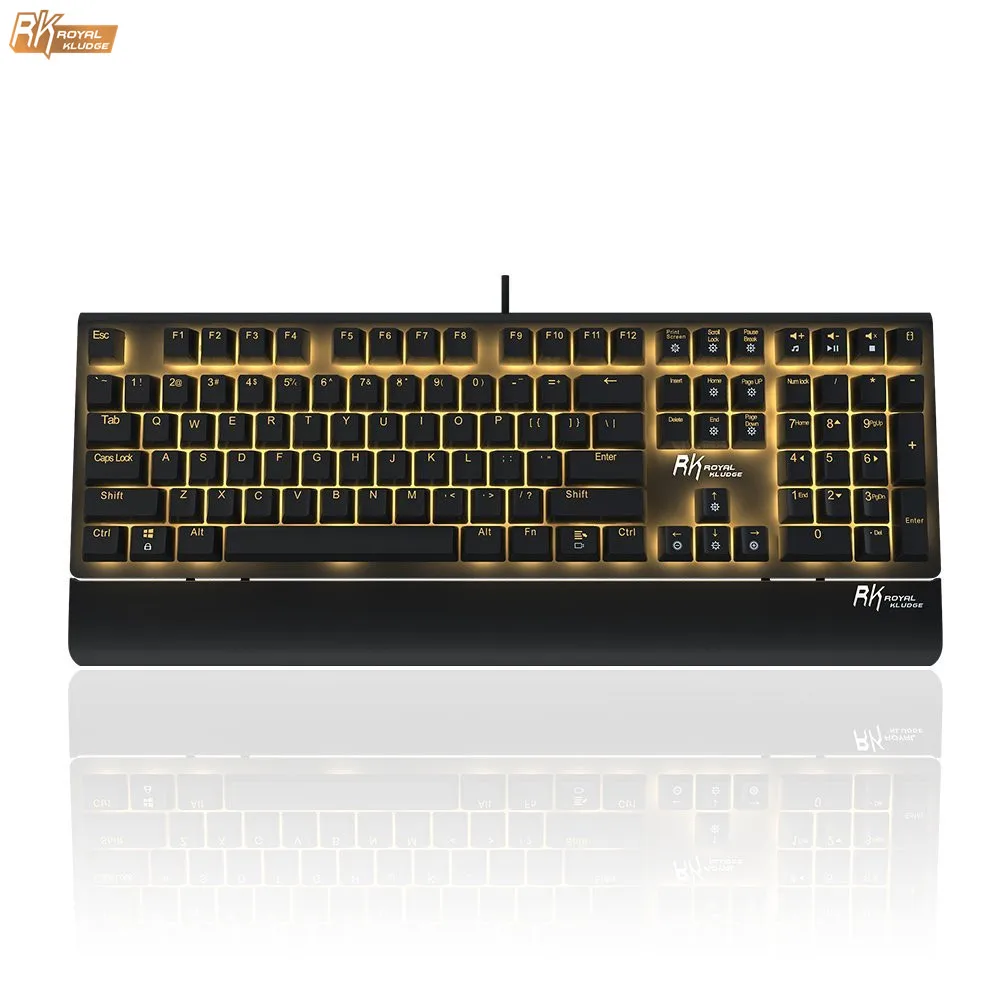 RK S108 Mechanical Keyboard Wired Gaming Mechanical Keyboard Blue