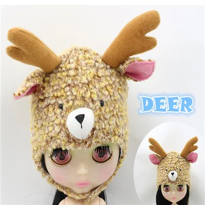Для 1/6 Blyth Косплей шляпа для Blyth животные коробки различных цветов - Цвет: deer