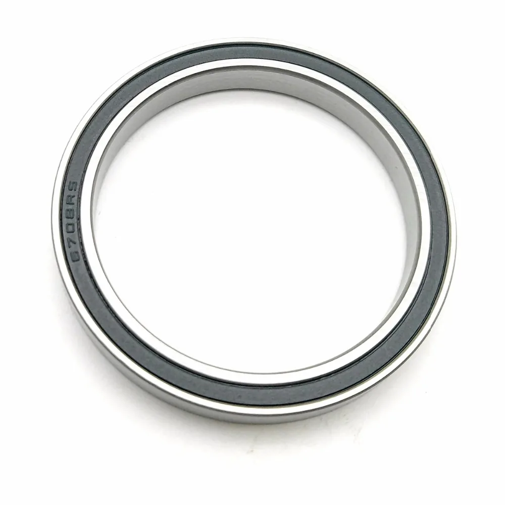Black Rubber Sealed Ball Bearing Bearings 6909RS 5pcs 6909-2RS 45x68x12 mm