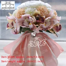Perfectlifeoh Свадебный букет s для невесты кружева свадебные цветы Свадебный букет