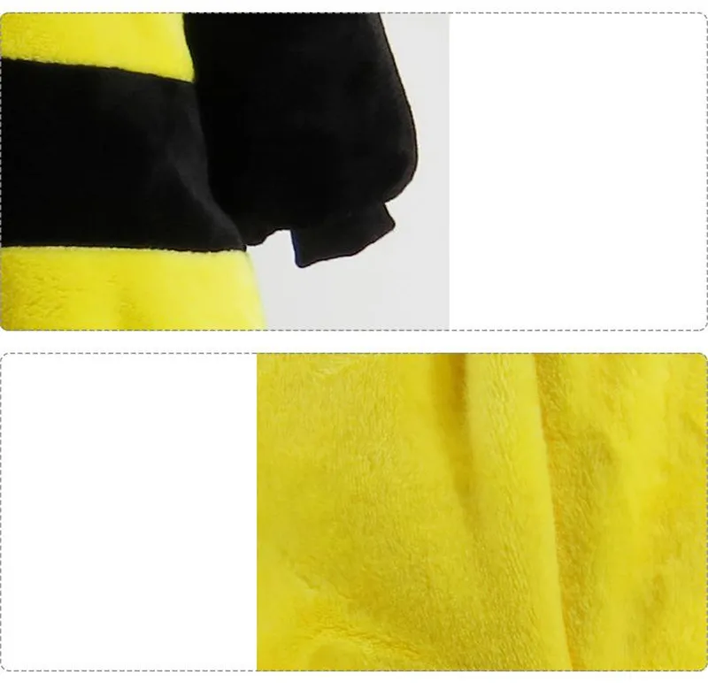 2017 Winter New Thick Flannel Baby Rompers Small Bee Baby Boy&Girl Jumpsuit Children Clothes Newbore Hooded Long Sleeve Bodysuit02