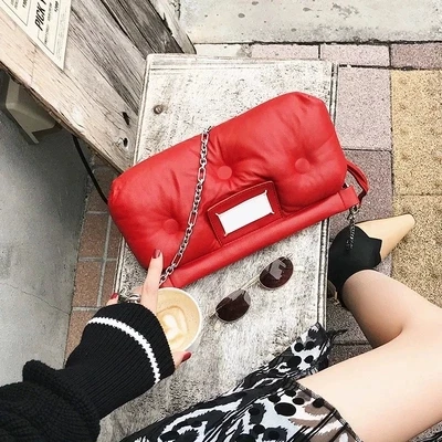 

Fashion Evening Bag Women Party Purses Totes Shoulder Bags Strap Handbags Space Pad Cotton Crossbody bag Space Cotton Blosa