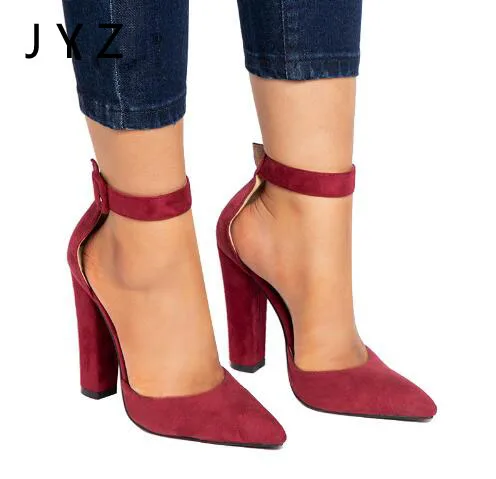 

Fashion Womens Platform Pumps Sexy High Heels Pointed Toe Shoes Lady Size 40 41 42 43 aa0717