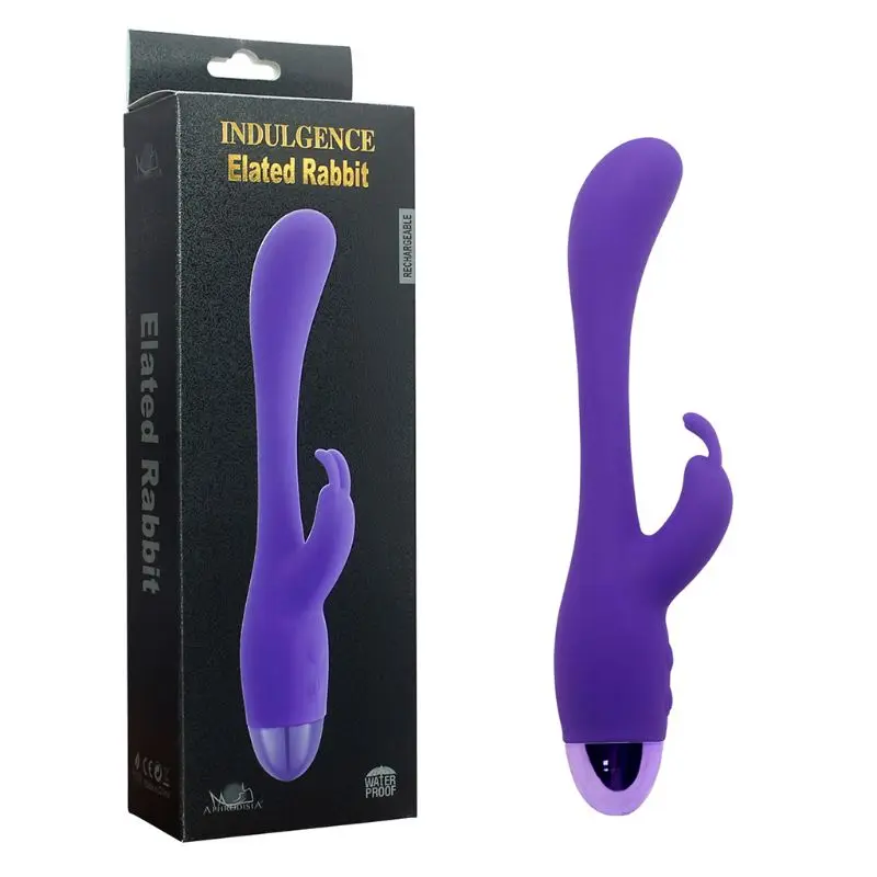 G Spot кролик вибратор с заячьими ушками для стимуляции клитора Водонепроницаемый