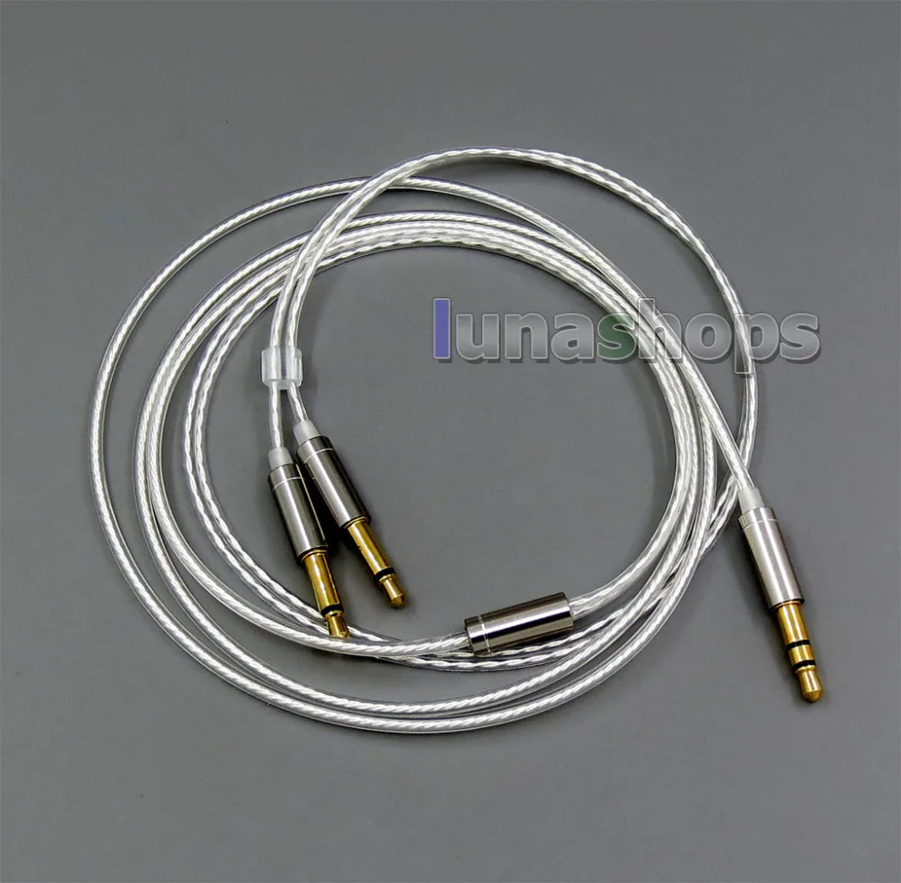 Pure Silver Plated Cable For Hifiman Sundara Ananda HE1000se HE6se DEVA