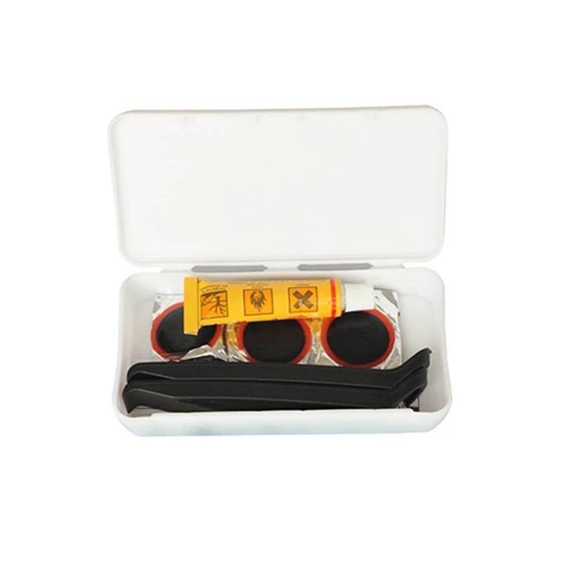 

20pcs/lot Bicycle Bike Tire Tyre Repair Tools Cycling Rubber Puncture Patches Kit Portable Box-Packed Tire Repair Kits