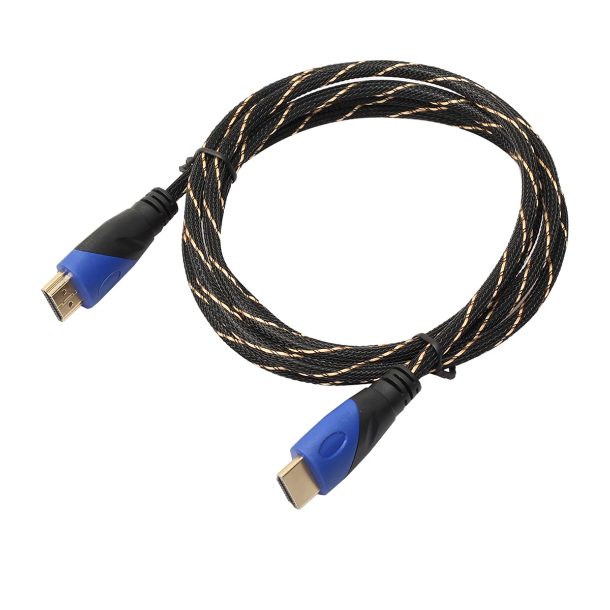 SOONHUA 0,5/1/1,8/3/5 метров плетеный кабель HDMI 1,4 позолоченный соединитель 1080P HD аудио-и видеокабель