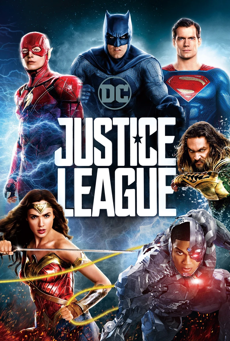 D476 Justice League 2017 DC Marvel DC Movie Silk Poster Art Print
