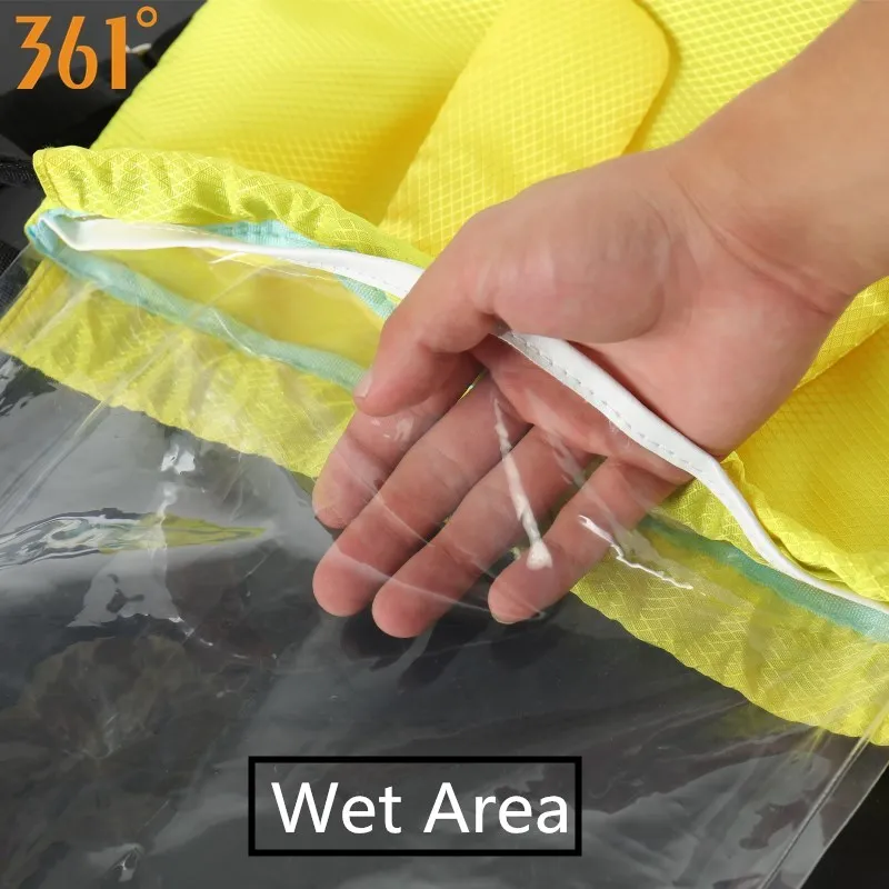 361 Kids Backpack Sports Bags Children Boys Girls Swimming Backpack Waterproof Bag Combo Dry Wet Bags Camping Pool Beach Outdoor