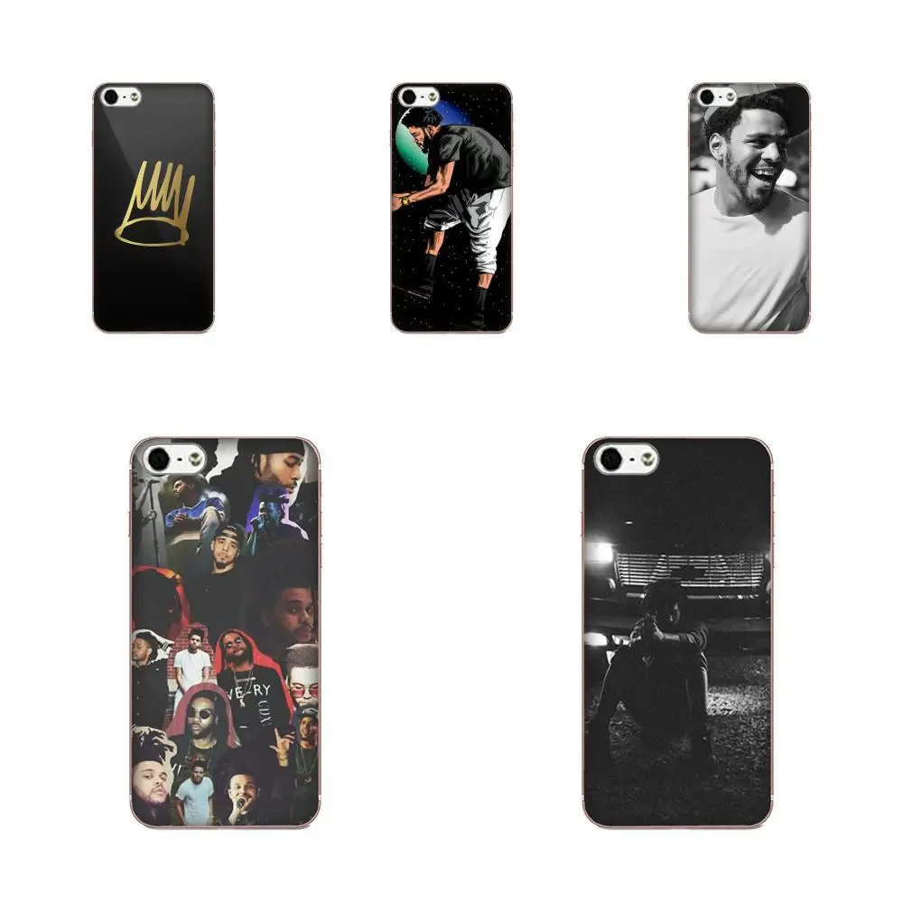 Hip Hop J. Cole King Logo Soft TPU Protective Skin For Galaxy J1 J2 J3 J330 J4 J5 J6 J7 J730 J8 2015 2016 2017 2018 mini Pro | Мобильные