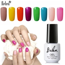 

Belen 79 Colors Nail DIY Soak off Gel UV Led 7ml Nail Art Gel Nails Polish UV Varnish Lacquer